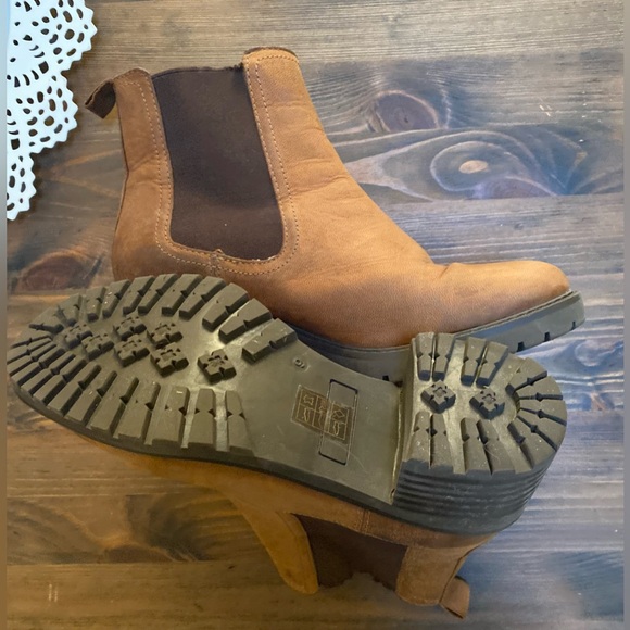 OKER WOMENS REESE COGNAC COLOUR
 BOOTS - Picture 9 of 15